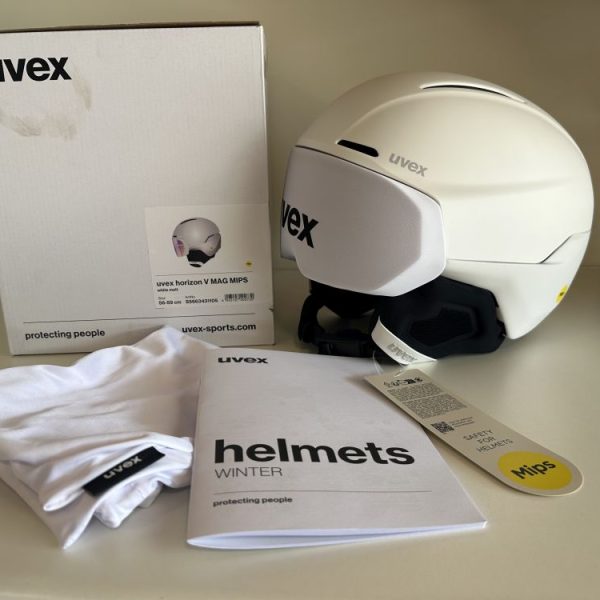 Uvex Horizon V Mag MIPS White sísisak , síbukó 56-59cm ÚJ