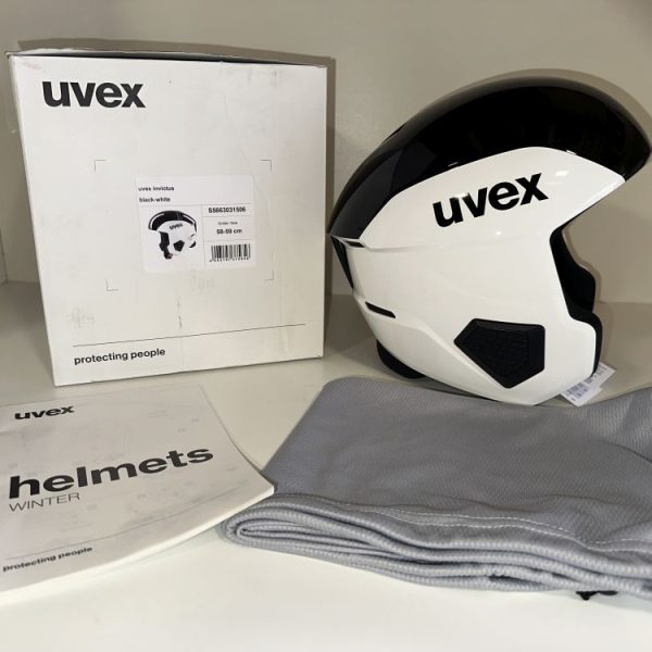 Uvex Invictus Black&White sísisak , síbukó 58-59cm ÚJ