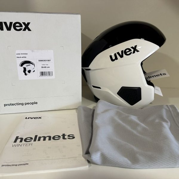 Uvex Invictus Black&White sísisak , síbukó 59-60cm ÚJ