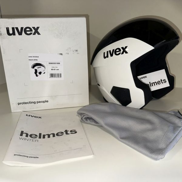 Uvex Invictus Black&White sísisak , síbukó 60-61cm ÚJ