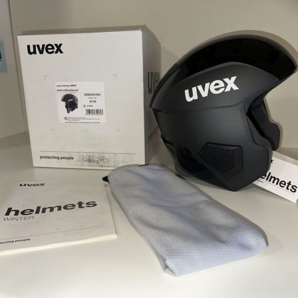 Uvex Invictus Mips Black Anthracite síbukó 53-54cm ÚJ