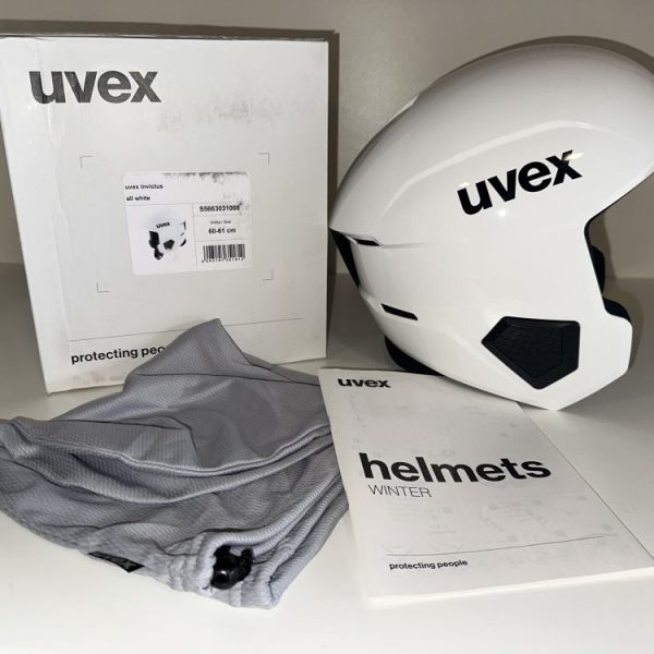 Uvex Invictus white sísisak , síbukó 60-61cm ÚJ