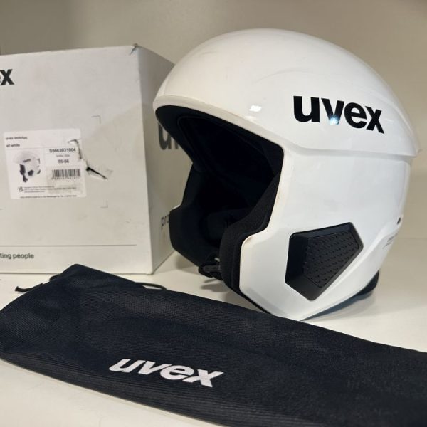 Uvex Invictus white sísisak , síbukó 55-56cm ÚJ