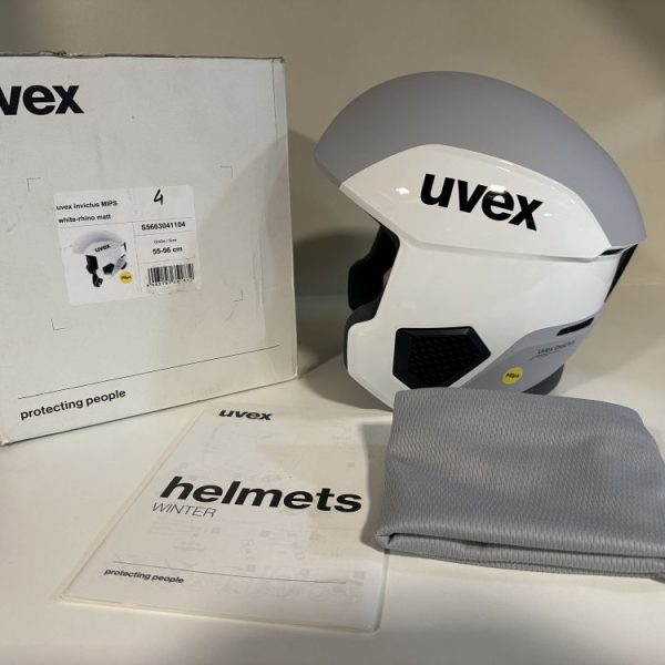 Uvex Invictus MIPS white-rhino matt sísisak , síbukó 55-56cm ÚJ