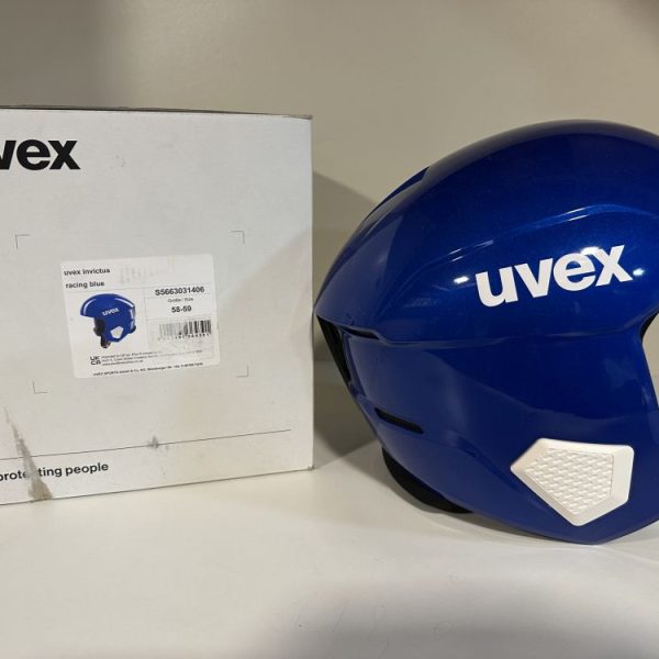 Uvex Invictus Racing blue sísisak , síbukó 58-59cm ÚJ