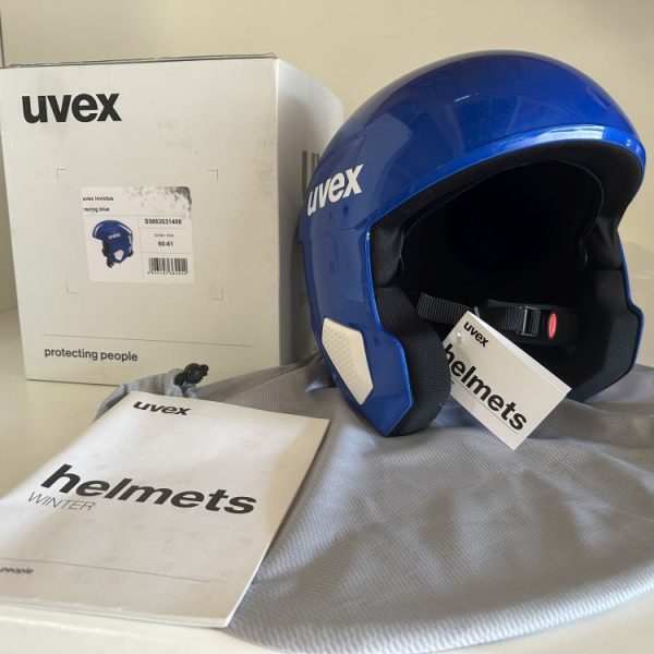 Uvex Invictus Racing blue sísisak , síbukó 60-61cm ÚJ